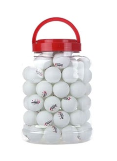 Buy 60-Piece 3-Star Ping-Pong Table Tennis Ball Set - 40 mm in UAE