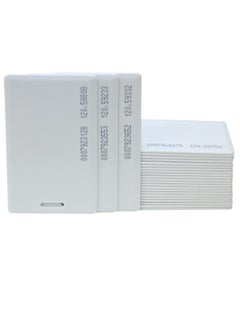 Buy RFID Cards 125khz TK4100 (Read Only) Compatible with EM4100 Clamshell ID Proximity Cards (20 Cards) in UAE