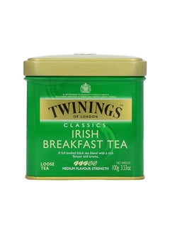 Buy Twinings of London Loose Irish Breakfast Tea, 3.53 Ounce Tin in UAE