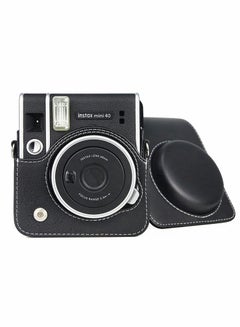 Buy Camera Case for Mini 40， Instant Protective Compatible with Instax 40 Film (Black) in UAE