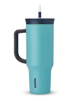 Buy Owala Travel Tumbler Stainless Steel 1185 ML, Splash Zone in UAE