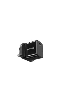 اشتري Levore Wall Charger 25W USB-C PD Adapter - Black في الامارات