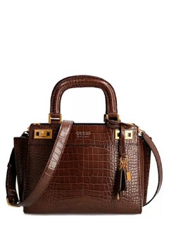 Buy Guess Women's Katey Croc Mini Satchel in UAE