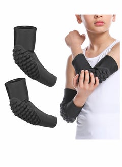 Buy Crash Pads, Children and Youth Basketball and Volleyball Knee Pads, Elbow Pads, Arm Pads, Football Goalkeeper Breathable High-elastic Sports Pads, Male and Female Joint Elbow Pads (elbow Pads, Yl) in UAE