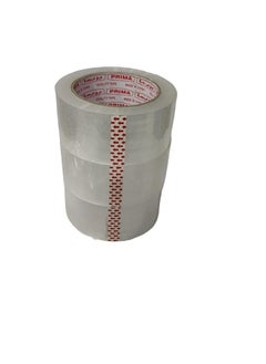 Buy Packing Tape Transparent Strong Adhesive 3 Pieces 48mm 100 Yards 92 Meter Long Each Piece in Saudi Arabia