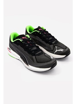 اشتري Women Velocity Nitro Lace Up Sport Shoes, Black and Silver في السعودية