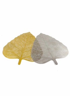 Buy New Stainless Steel Handmade Leaf Shape Tea Strainer, Tea Infuser , Creative Bodhi Leaf Tea Mesh Leaf Strainer Tea Accessories , Tea Filter, Perfect for Loose Leaf Tea 2 Pcs in Saudi Arabia