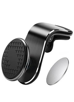 اشتري Car Phone Holder, Universal Car Air Vent Mobile Phone Holder, 360 Degree Rotating Universal Magnetic Car Mount Holder, Magnetic Mobile Phone Holder في الامارات