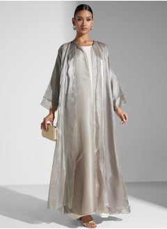 اشتري Open Front Abaya في الامارات