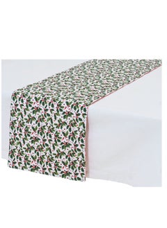 اشتري Kaemingk Tablerunner Cotton Rectangular Holly, 1 Piece في الامارات