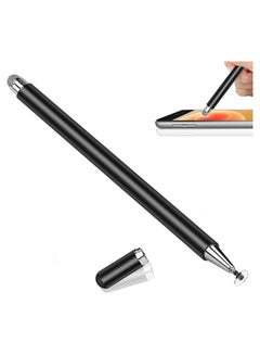 Buy Universal Stylus Pen for Touch Screens Passive Stylus pen Compatible with iOS and Android devices iPad iPhone laptop Samsung phones and tablets for Drawing and Handwriting (Black) in UAE