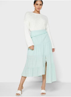 Buy Tiered Textured Skirt in Saudi Arabia