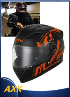 اشتري ABS Shell Full face Outside Sport Protection Riding Helmet Double Lens Racing Motorcycle Racing Helmets في الامارات