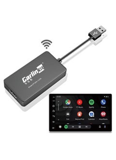 Buy CarlinKit Wireless CarPlay Car Adapter for Android Car Radio,Wireless Android Auto & Apple CarPlay 2 in 1 Dongle-Low Power Consumption,Support Plug & Play,Screen Mirroring,OTA Update,Google Maps etc in UAE