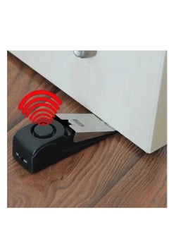 Buy Door Stop Alarm Anti-theft Burglar Stop System Wedge Shaped Door Stop Stopper Alarm Block Blocking System for Hotel Home in UAE