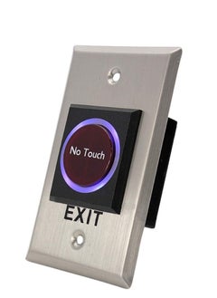 اشتري Touchless No Touch Door Infrared Sensor Exit Button Switch with LED Input DC12V Output COM/NC/NO for Access Control Systems Gates and Garage Openers في الامارات