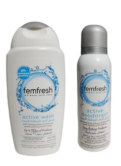 Buy Fresh Intimate Lotion 250 ml And Spray For Women's Health Care in Saudi Arabia