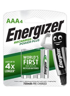 Buy Rechargeable 700mAh AAA Pre-Charged Batteries Recharge Extreme Pack of 4 in Saudi Arabia