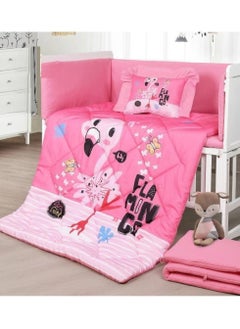 Buy 5-Piece Baby Crib Bedding Set in Saudi Arabia