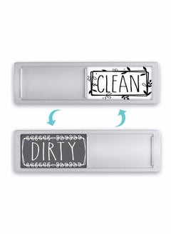 Buy Dishwasher Magnet Cleaning Dirty Sign, Indicator, Stylish Universal Kitchen Dishwasher Washing Refrigerator Magnet, With Stickers Suitable For Kitchen Organization And Storage（2PCS） in UAE