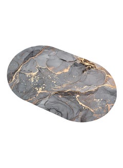 اشتري Absorbent Mats Non-Slip Bathroom Floor Mats Marble Pattern Kitchen Floor Mats في السعودية