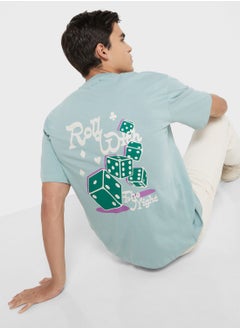 Buy Oversized Graphic Tee in UAE