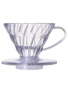 Buy V60 Acrylic Coffee Dripper, Size 02 | Ideal for Brewing Coffee, Suitable for 1-4 Cups, Durable and Easy to Clean in Saudi Arabia