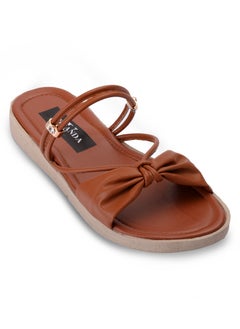 Buy Vionke Leather Flat Slipper in Egypt