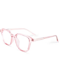 Buy Vintage Clear Glasses Women Square Frame Fake OTC Glasses in Saudi Arabia