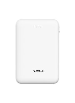 Buy V-Walk 10000 Mah Power Bank Micro USB, USB A (HT-B10-WT, 10000) in UAE