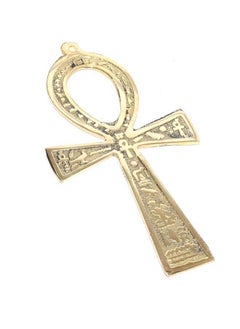 اشتري immatgar pharaonic Decorative Egyptian Ankh key figurines from copper ancient Egyptian souvenirs gifts handmade Home decor collectibles Sculptures  (Copper - 11.5 CM) في مصر