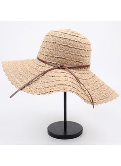 Buy New Fashion Big Eaf Bow Hollow Fisherman Hat in UAE