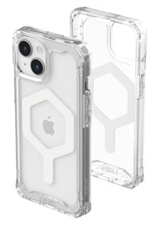 اشتري جراب مدرع حضري UAG متوافق مع جراب iPhone 14 Plus 6.7 بوصة من Plyo للجليد/مغناطيس مدمج أبيض متوافق مع شحن magafe قوي مضاد للاصفرار غطاء واقي شفاف مقاوم للانقطاع في الامارات