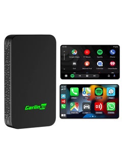 اشتري Carlinkit 5.0, Ultimate Wireless CarPlay & Android Auto Adapter - Ultra Speed, Low Power Design, Dual Band WiFi, Only Fit For The Car With Wired CarPlay/AA في الامارات