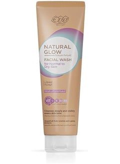 Buy Eva Natural Glow Facial Wash For Normal To Dry Skin 100 ML in Egypt