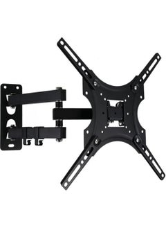 Buy Tilt & Swivel TV Wall Mount - Heavy Duty Steel Bracket for 32-55" LED, LCD, Flat & Curved TVs, 70 lbs Capacity, VESA 400x400 in UAE