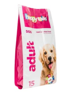 Buy Happy Tails Adults Dog Dry Food 15 KG in Egypt