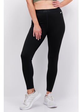 Buy Women Sportswear Fit Pull On Training Leggings, Black in UAE