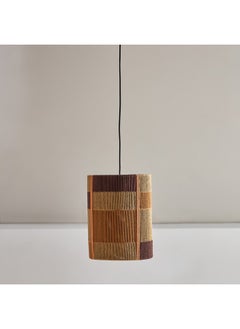 Buy Collett Rope E27 Pendant Lamp 26 x 26 x 33.5 cm in Saudi Arabia