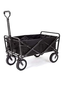 Buy Shopping Cart Trolley Foldable with Wheels Collapsible Multi Use Utility Cart Outdoor Utility Wagon in UAE