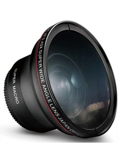 Buy 0.43X Wide-Angle and Macro 2-in-1 Auxiliary Lens 52MM in UAE