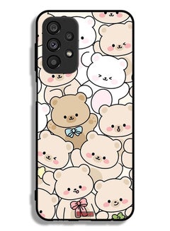 Buy Samsung Galaxy A23 5G Protective Case Cover Bears Pattern in UAE