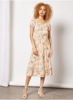 Buy Floral Midi Dress in UAE