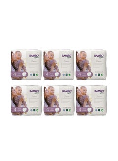 Buy Eco-Friendly Diapers, Size 4, 7-14Kg, 162 Diapers,Mega Pack in UAE