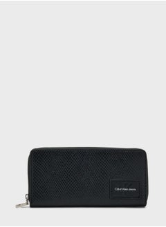 Buy Sculpted Zip Around Wallet in Saudi Arabia