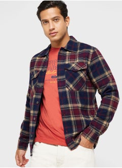 Buy Checked Regular Fit Shirt in UAE