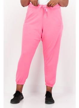 Buy Women Plus Size Training Pant, Pink in UAE