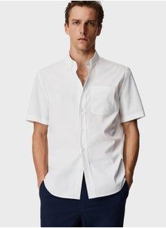 Buy Button Down Regular Fit Shirt in UAE