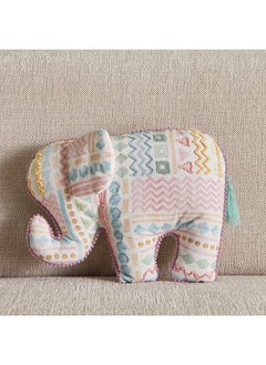 Buy Glimmer Elephant Shaped Cushion 40 x 30 cm in UAE