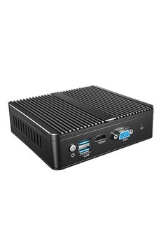 Buy Fanless Soft Router Celeron J4125 Mini PC Quad Core 4x Intel i225 2.5G LAN HDMI VGA pfSense Firewall Appliance ESXI AES NI in Saudi Arabia